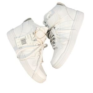NWT ADIDAS Postmove Mid Velcro White 6